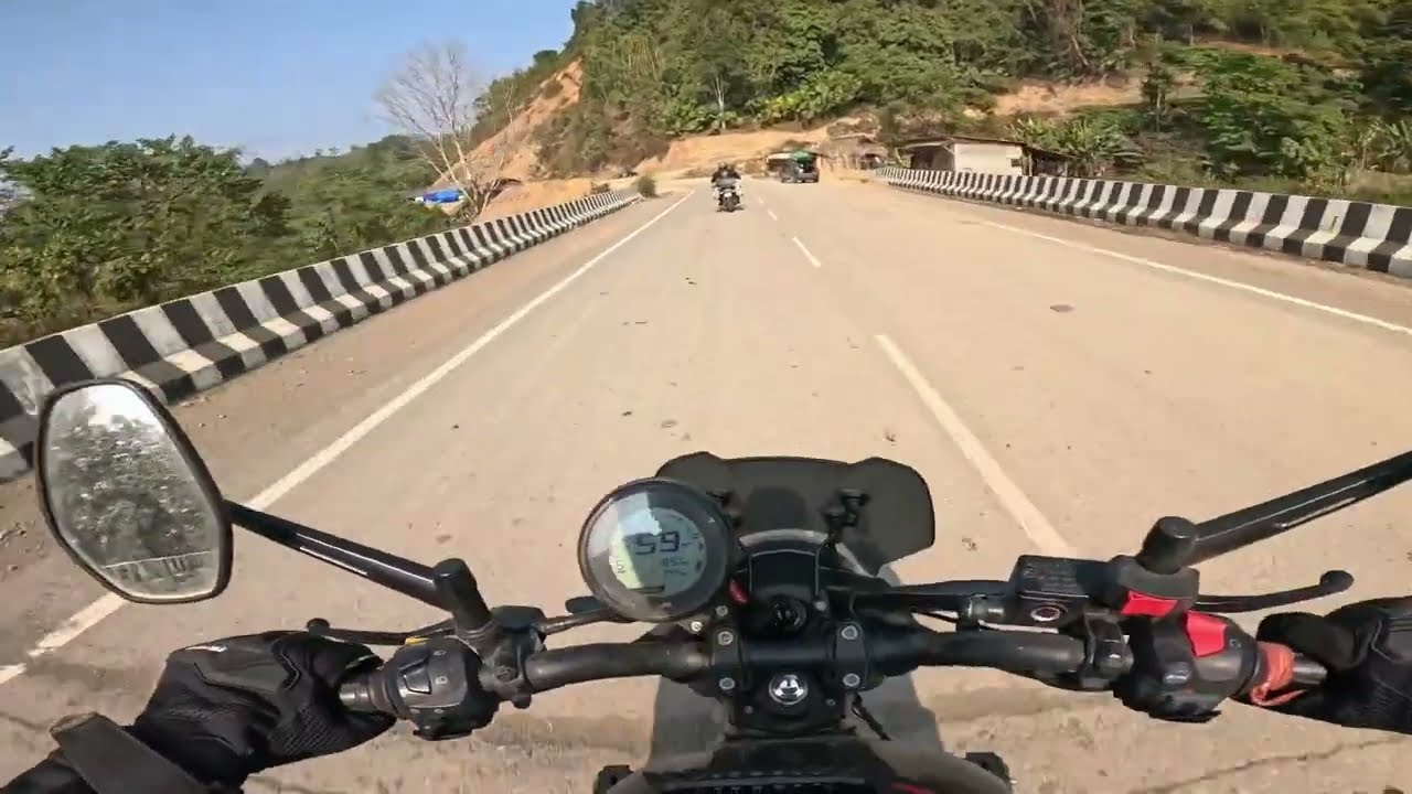 TVS Ronin 225 POV ride | Mountain roads | Gopro hero 12 black |