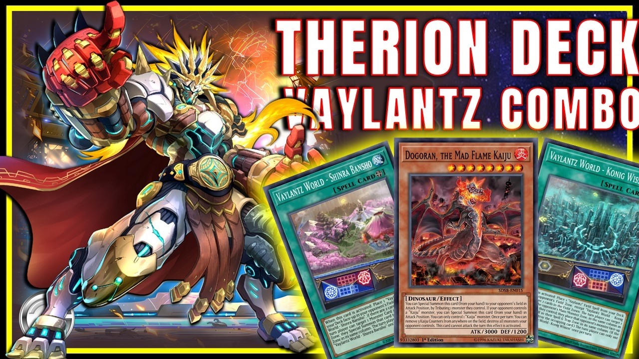 Insane Synergy! Therion Deck with Vaylantz Combo Controls the Entire Field!
