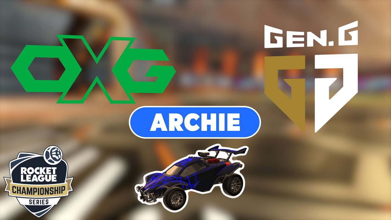 archie RLCS POV #16 - Oxygen Esports vs  Gen.G - G1 - Swiss - Fall Split Major