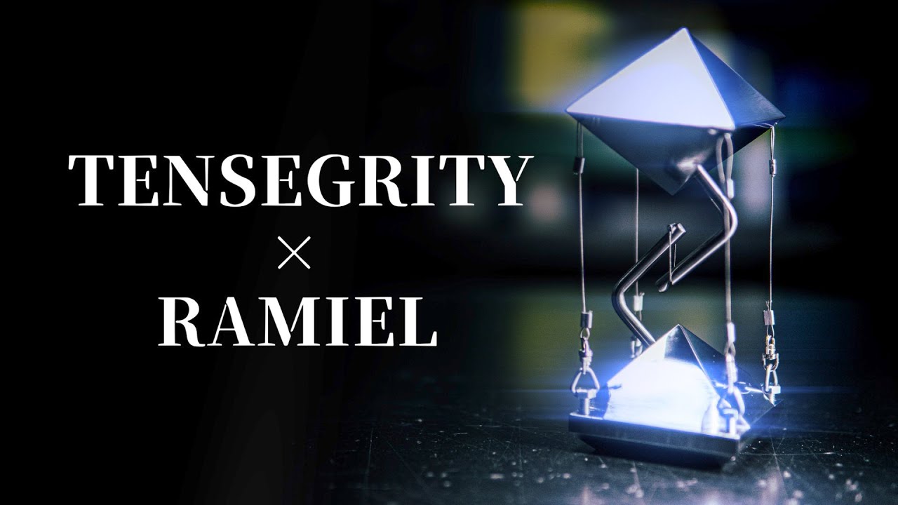 テンセグリティ構造でラミエルを浮遊させる_The Ultimate Anti-Gravity  ramiel Tensegrity sturucture
