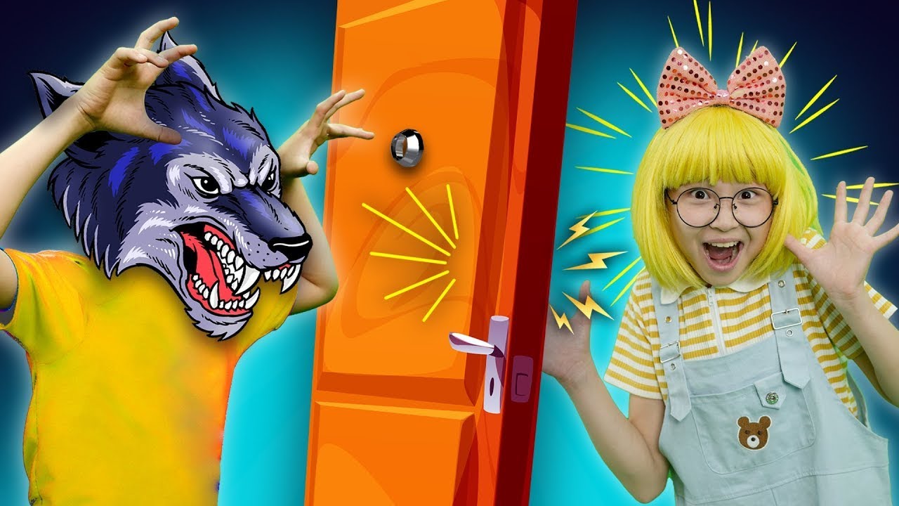 Knock Knock / Big Scary Wolf + More Nursery Rhymes & Kids Songs | Hahatoons Songs