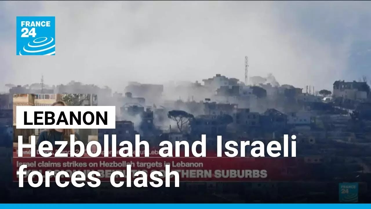 Hezbollah clashes with Israeli forces in east Lebanon as strikes hit Beirut's southern suburbs