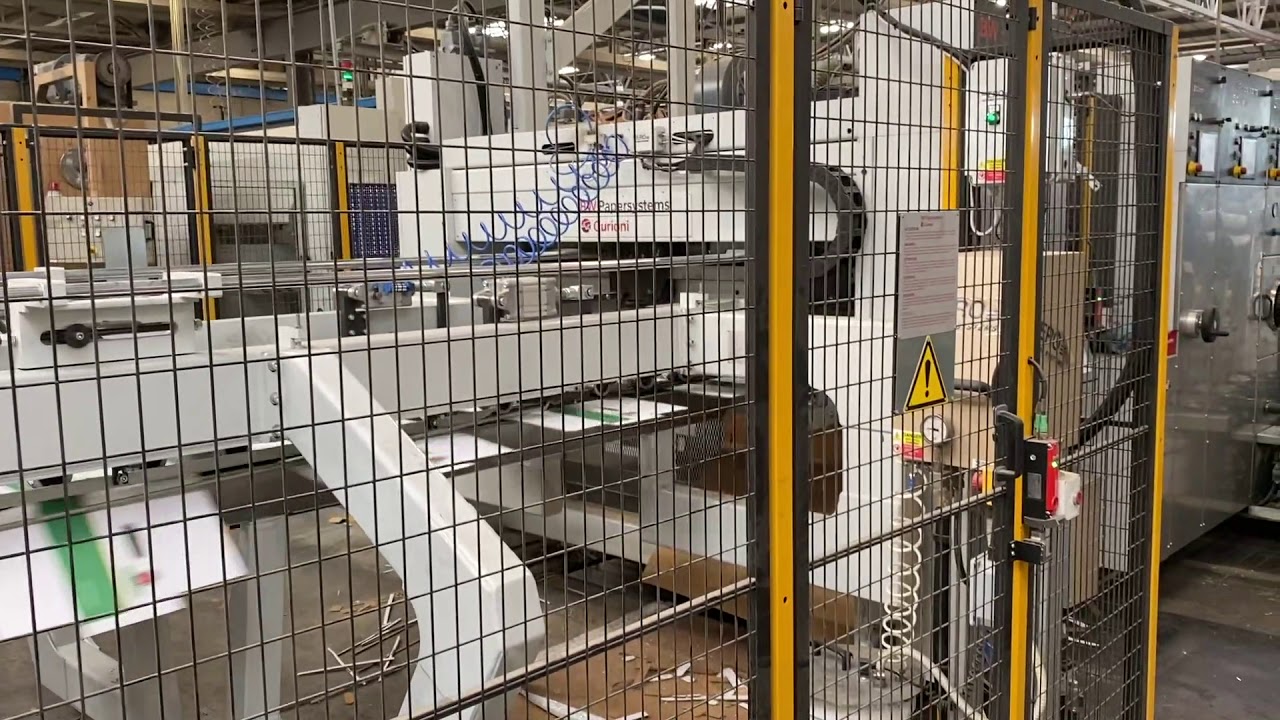BW CURIONI 618 FLEXO FOLDER GLUER