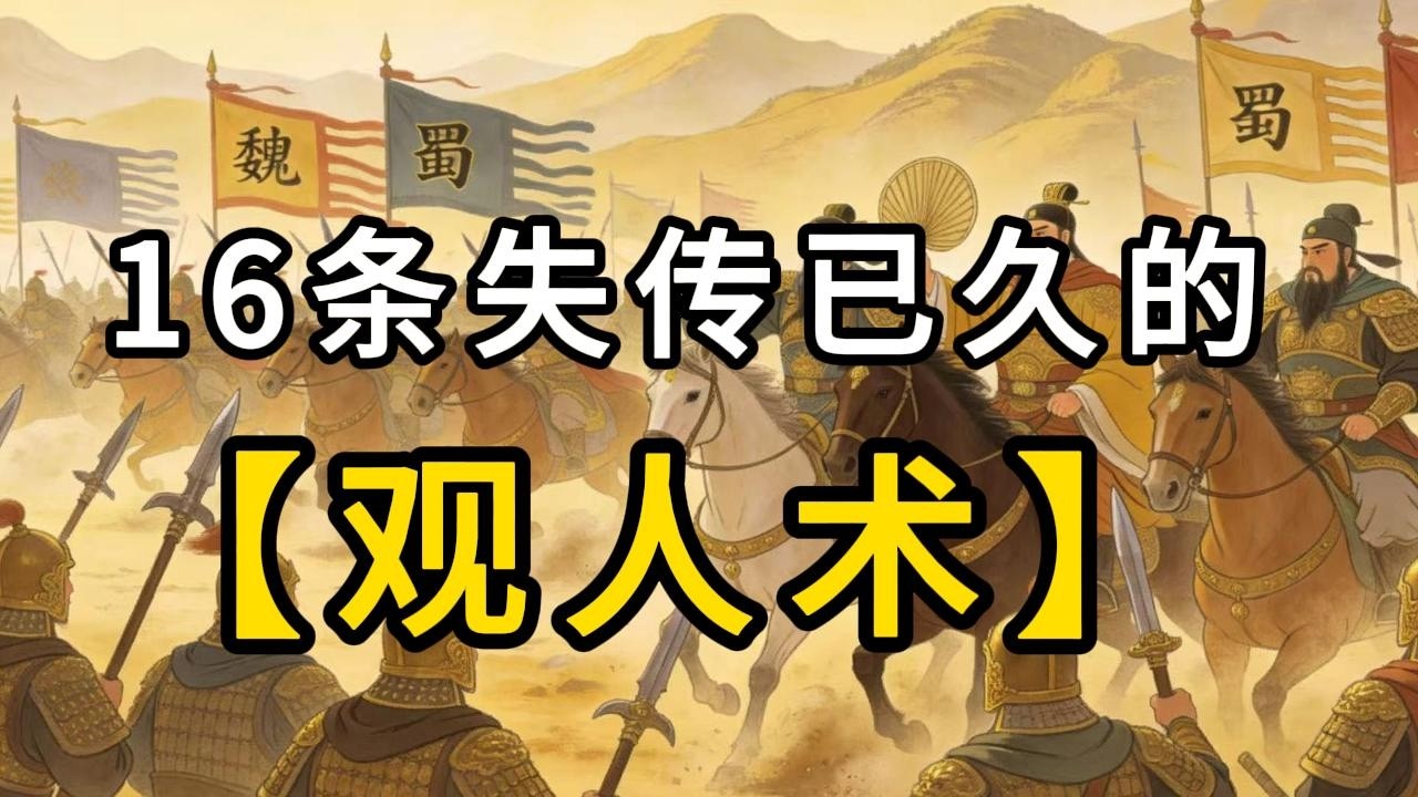 炸裂！這 16 條失傳觀人術，比算命還準，看完從此不被人心傷害