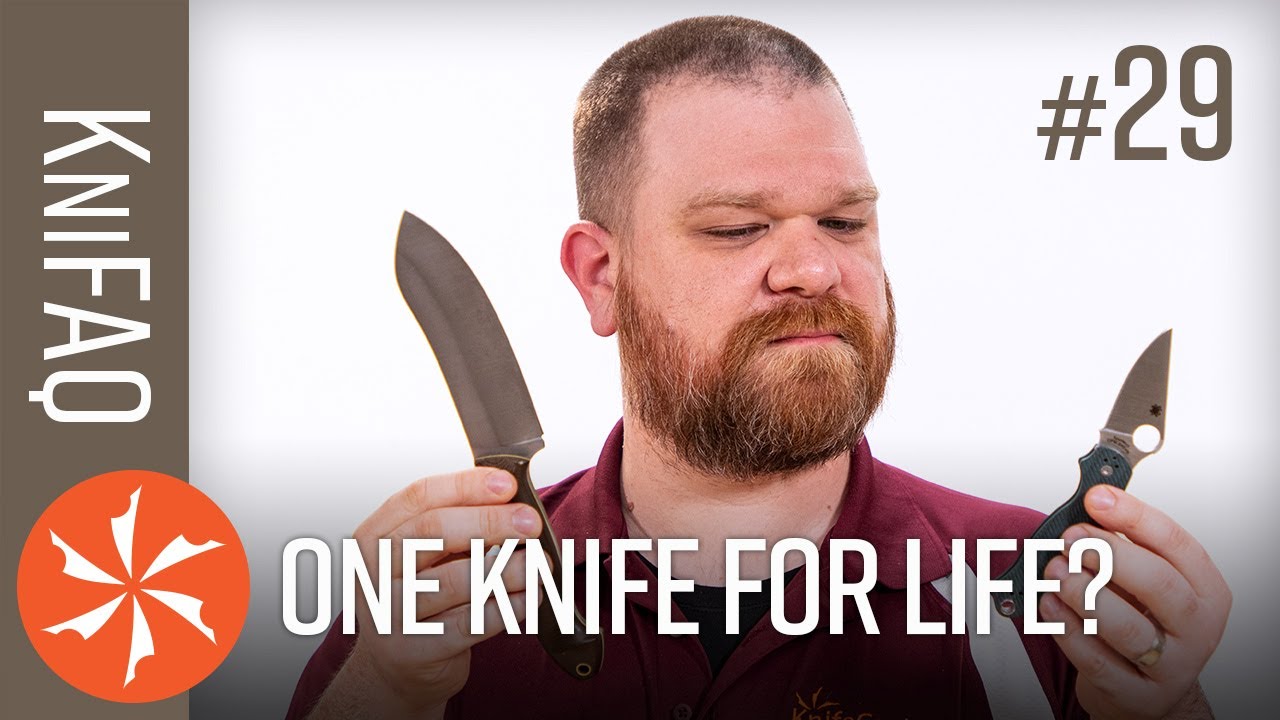 KnifeCenter FAQ #29: One Knife for Life? + Kid’s First Knives, Boating Knives, Partial Serrations