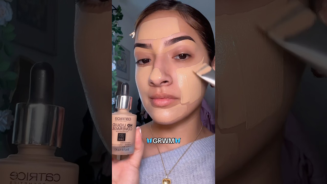 🦋get ready with me🦋 #makeup #makeuptutorial #grwmmakeup #grwm #grwmroutine #makeuplook
