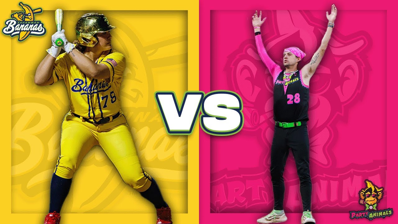 (Re-Air) Jocelyn Alo's Final Game in 2024 - Savannah Bananas vs Party Animals