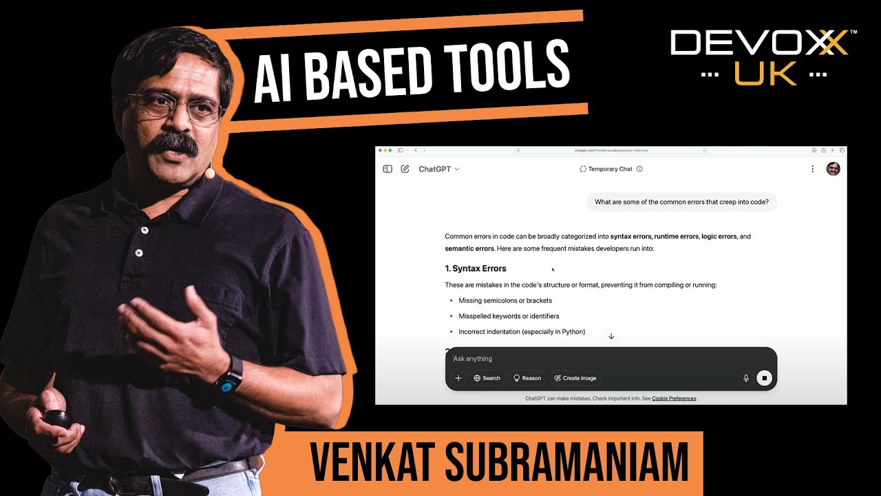 Identifying and fixing Issues in Code using AI based tools by Venkat Subramaniam