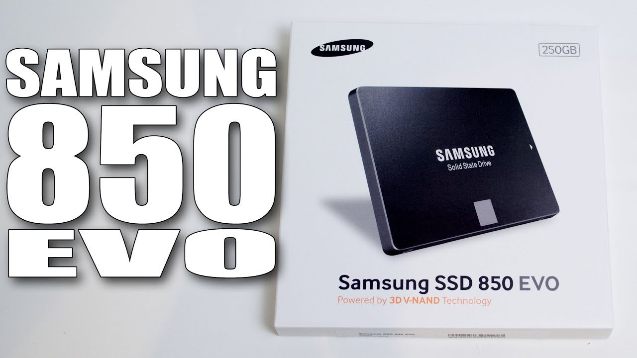 Samsung EVO 850 SSD Unboxing / Review / Speed Test Benchmarks