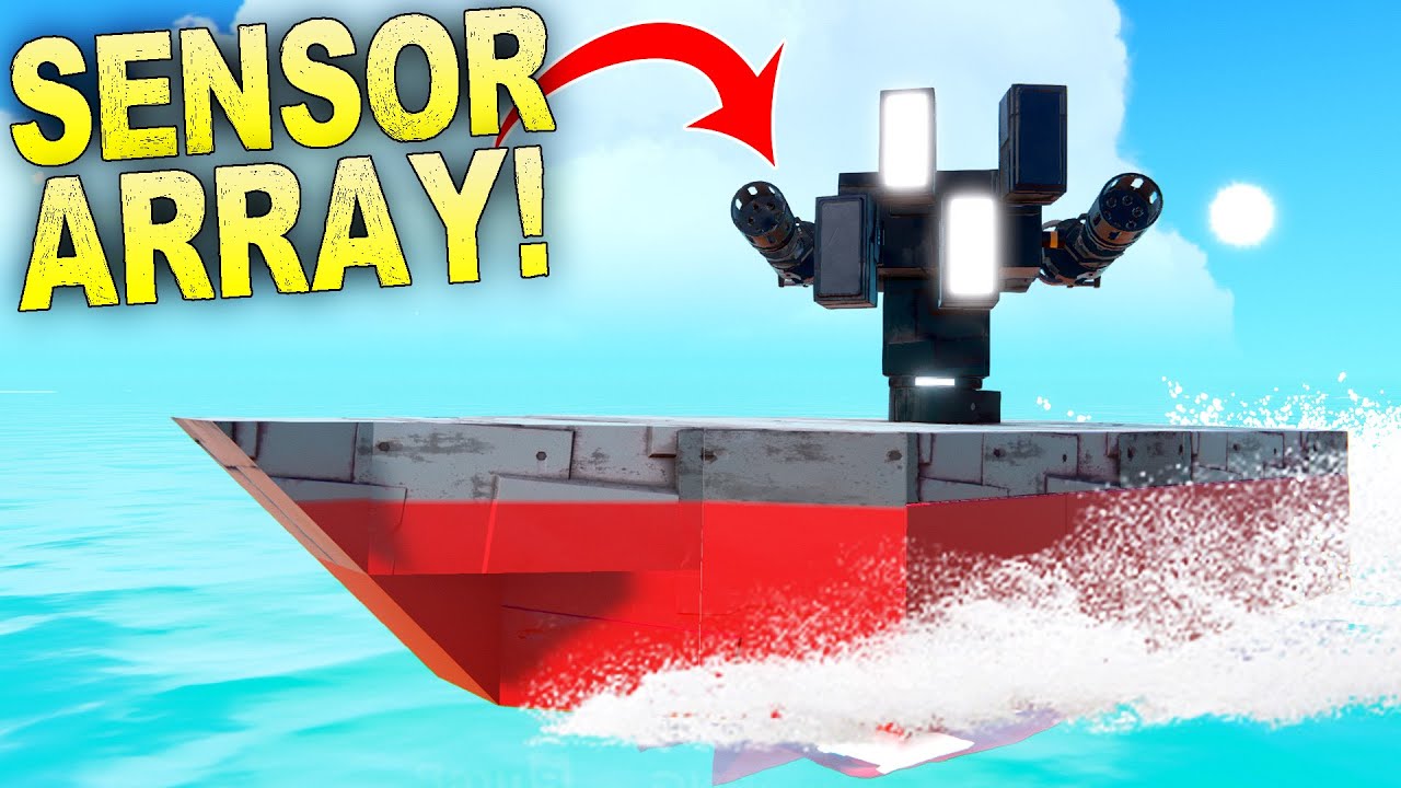 We Built SENSOR TURRETS to Auto-Fire our Weapons!