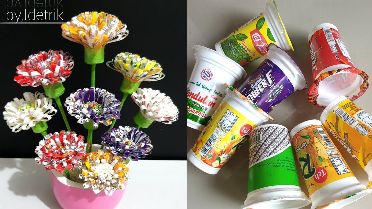 Ide Kreatif dari Gelas Plastik Bekas || Ide Mengagumkan dari Barang Bekas Gelas || Good Craft Ideas