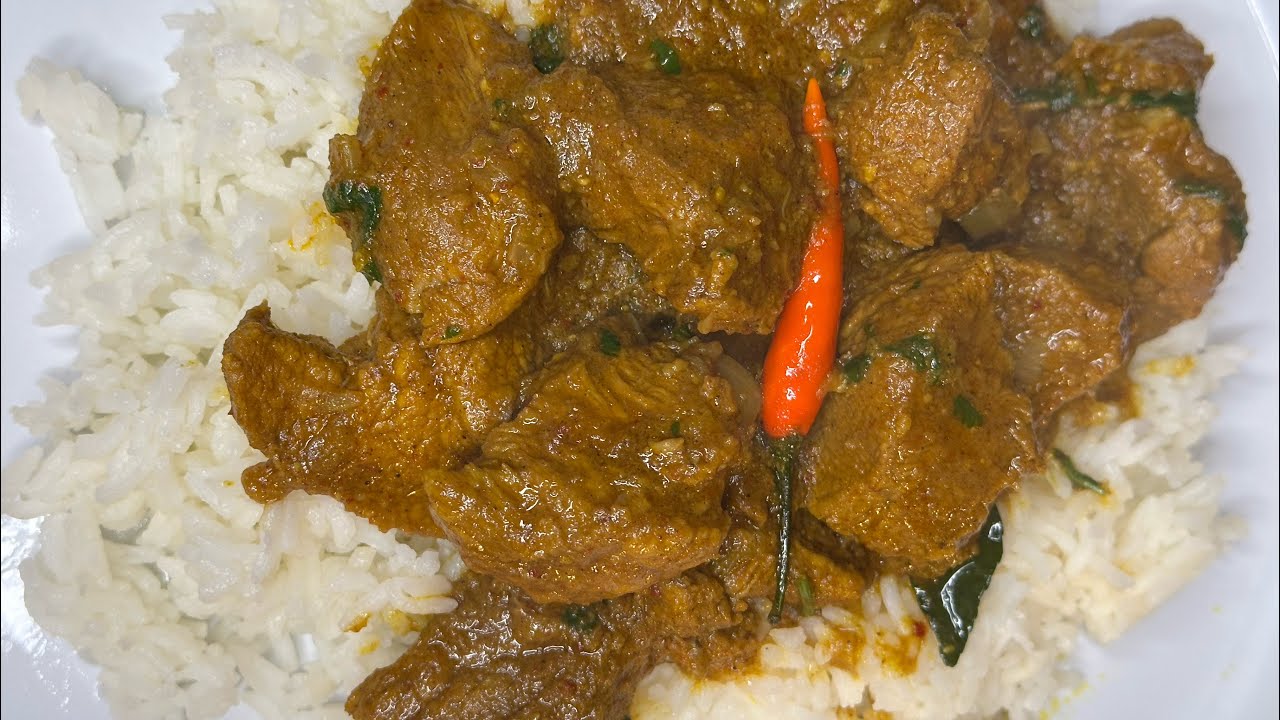 Indian 🇮🇳  Curry Vindaloo Pork 🐷