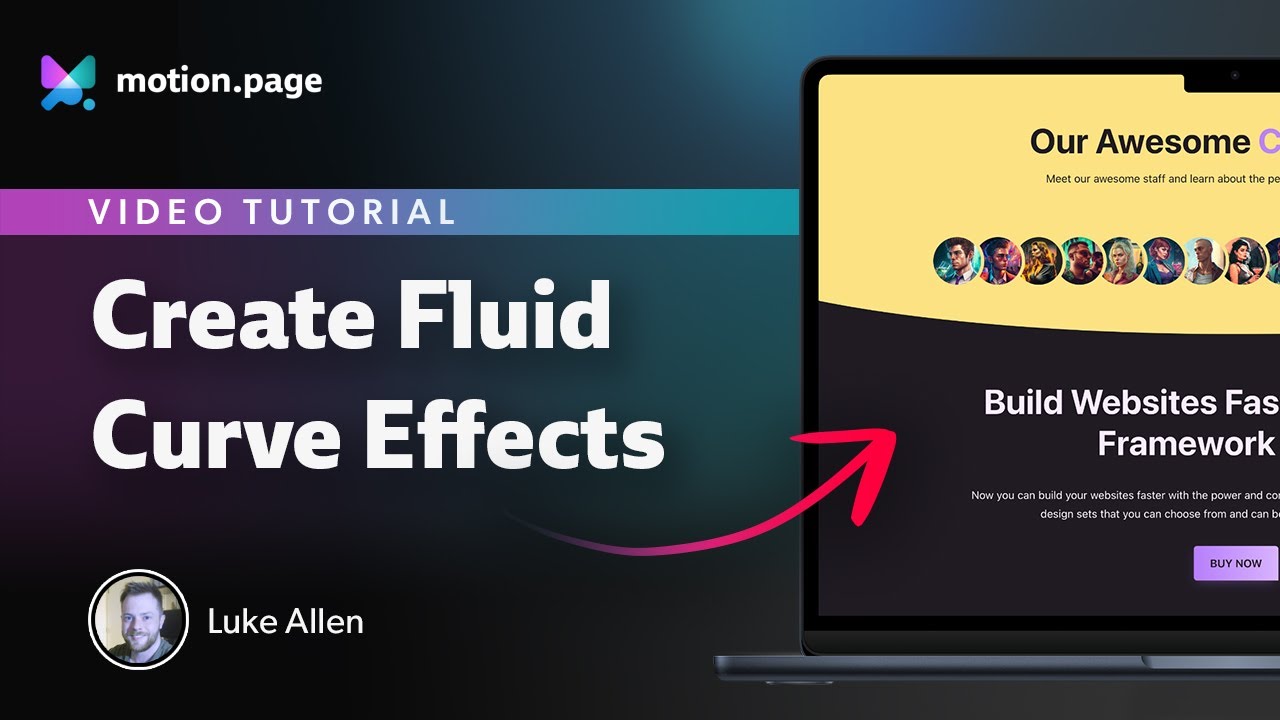 Create Fluid Curves with Motion.page/GSAP! 🔥