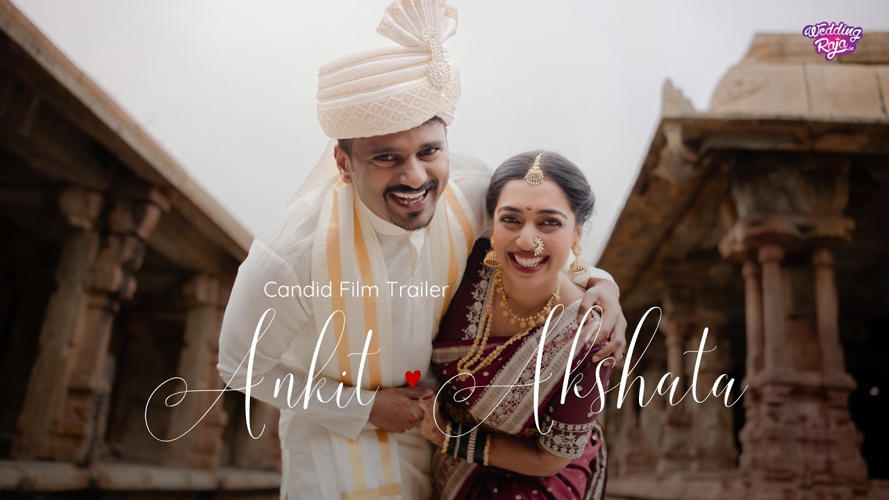 Akshata x Ankit | Candid Film Trailer | Sri Bhoga Nandishwara Gudi | Weddingraja