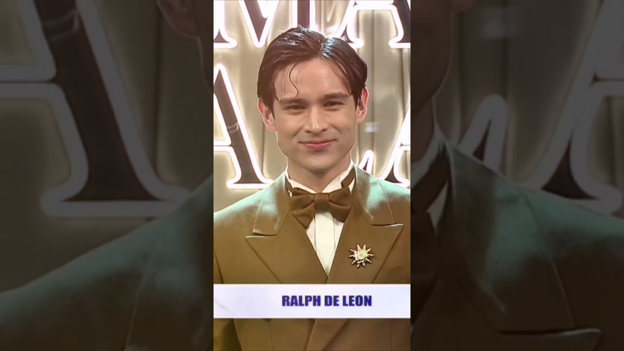 Ralph de leon on gma gala red carpet #ralphdeleon #azralph #gmagala2025