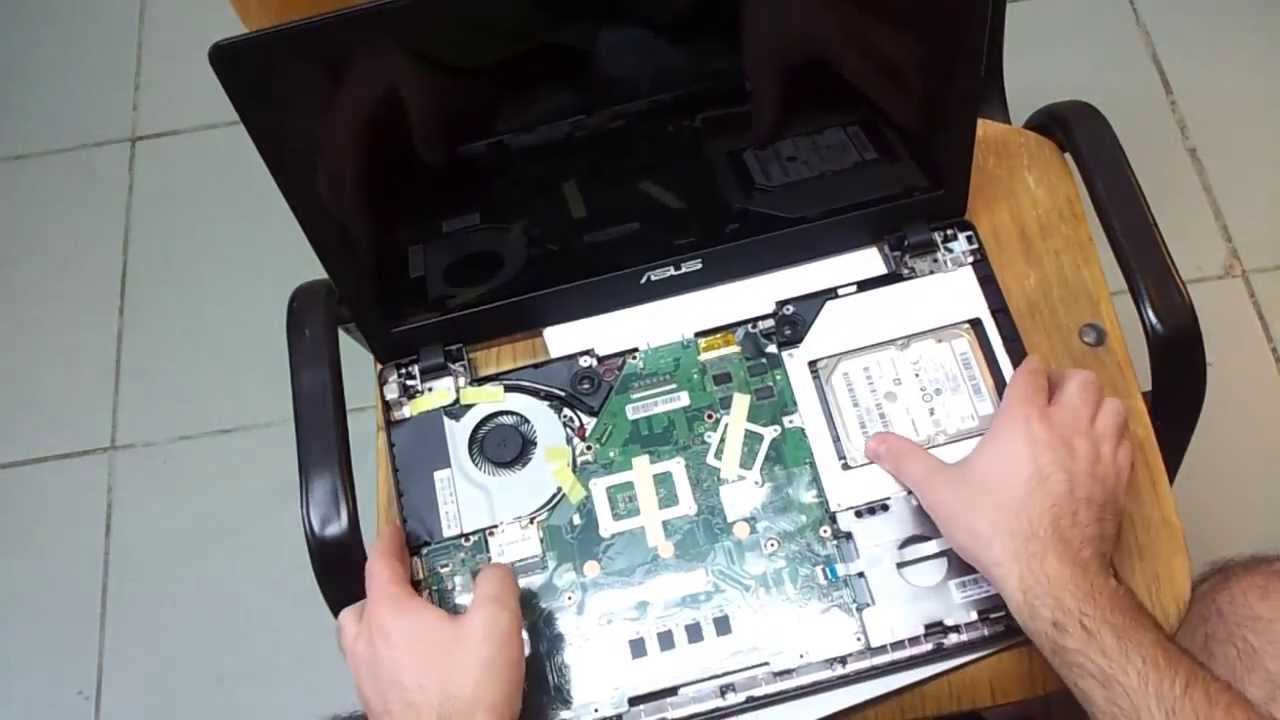 Asus x550 SSD+HDD upgrade