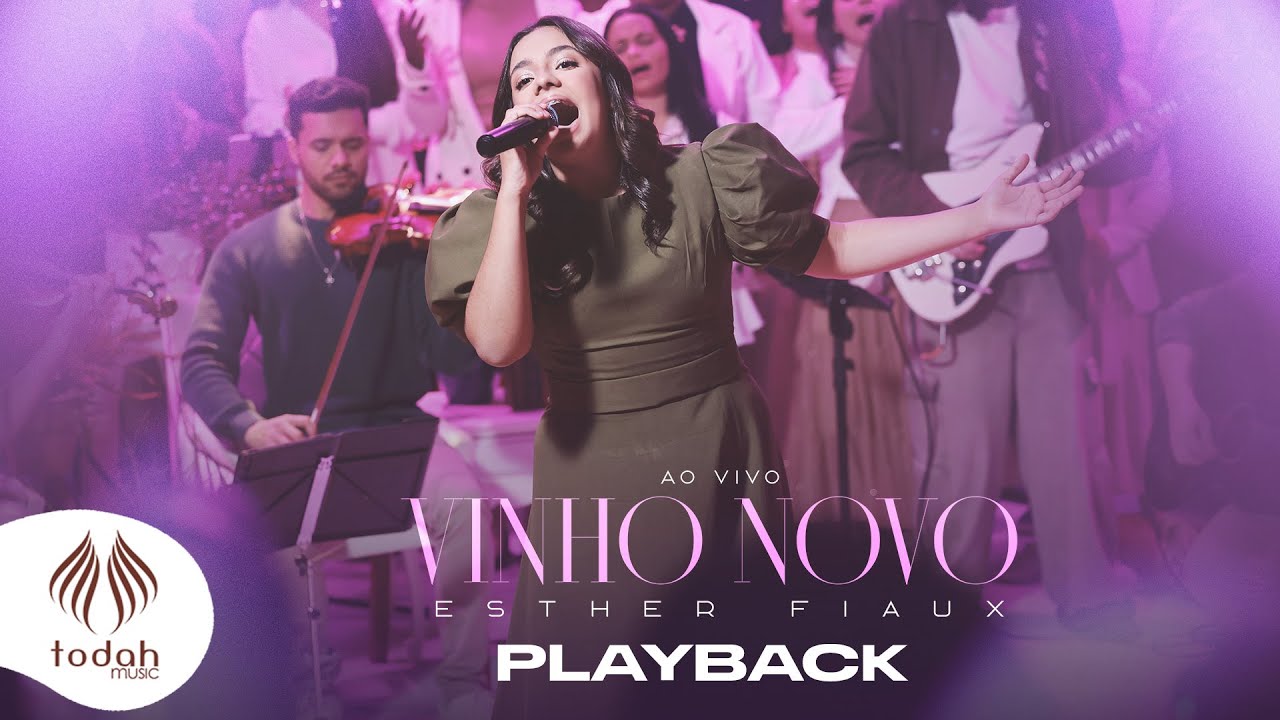 Esther Fiaux | Vinho Novo [Playback Com Letra]
