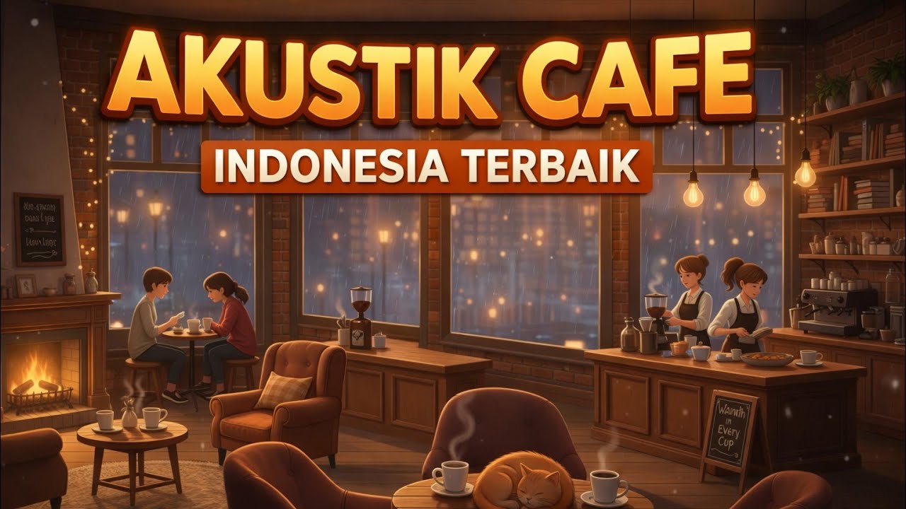 Akustik Indonesia Deretan lagu Cafe | Musik Santai & Cozy Vibes