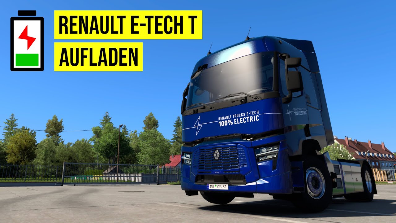 So könnt ihr den neuen RENAULT E-TECH T laden (2 Möglichkeiten) | ETS2