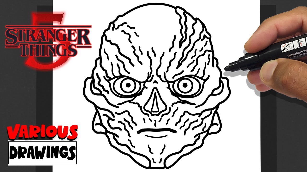 How to Draw VECNA | Stranger Things 5 - EASY Tutorial