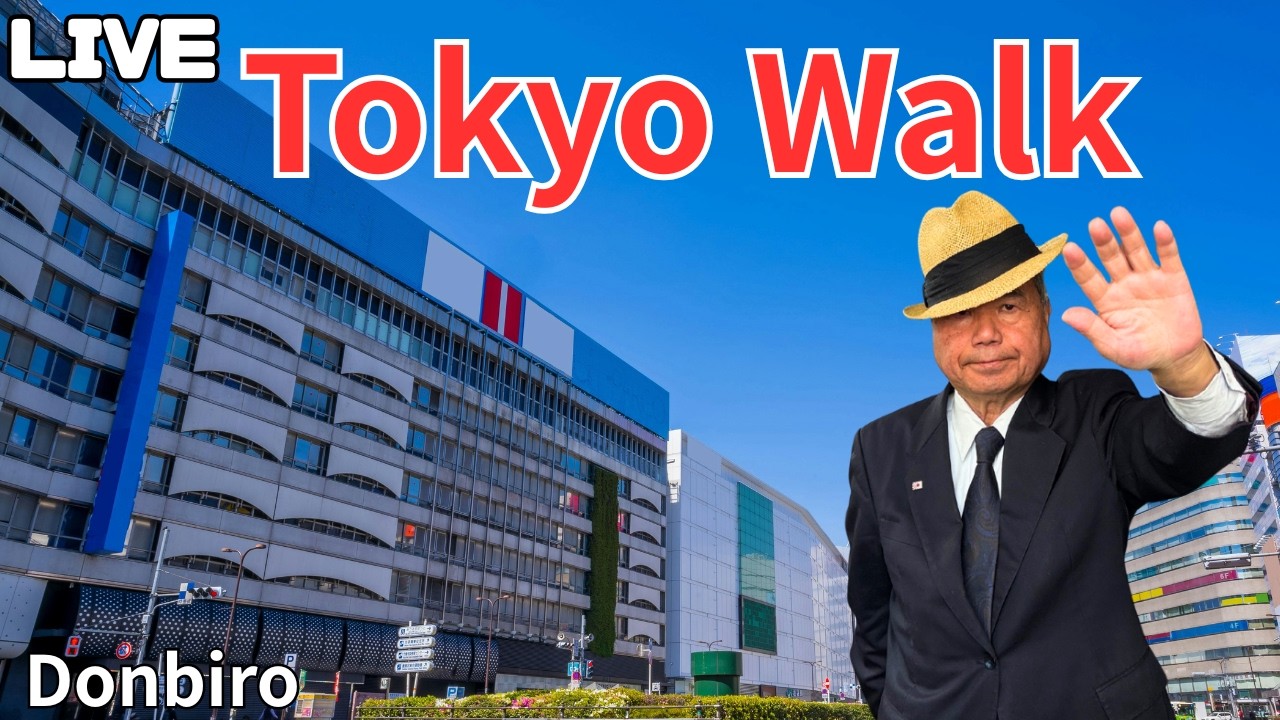 [東京散歩]池袋駅から、駒込駅、日暮里駅まで歩く✨[Tokyo Walk] Walk from Ikebukuro Station to Komagome Station and Nippori St