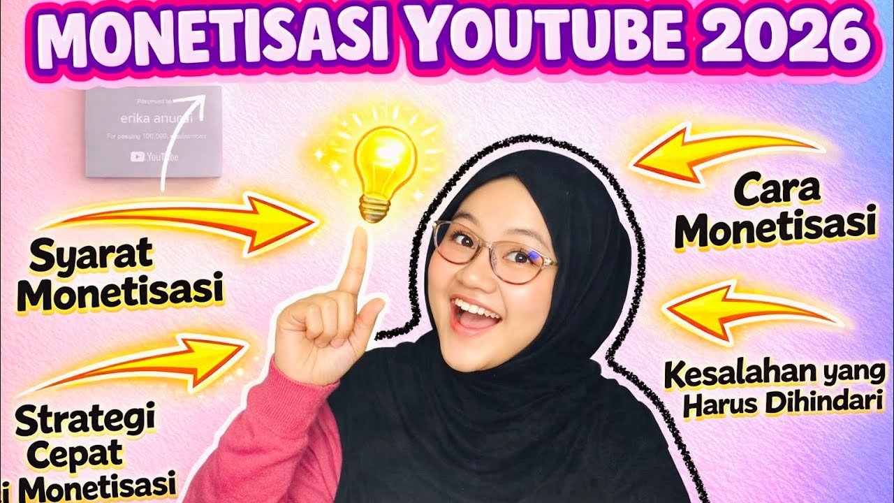 Youtuber pemula wajib tahu dulu ini di Tahun 2026 ‼️ Syarat & Tips Cepat di Monetisasi 2026✅