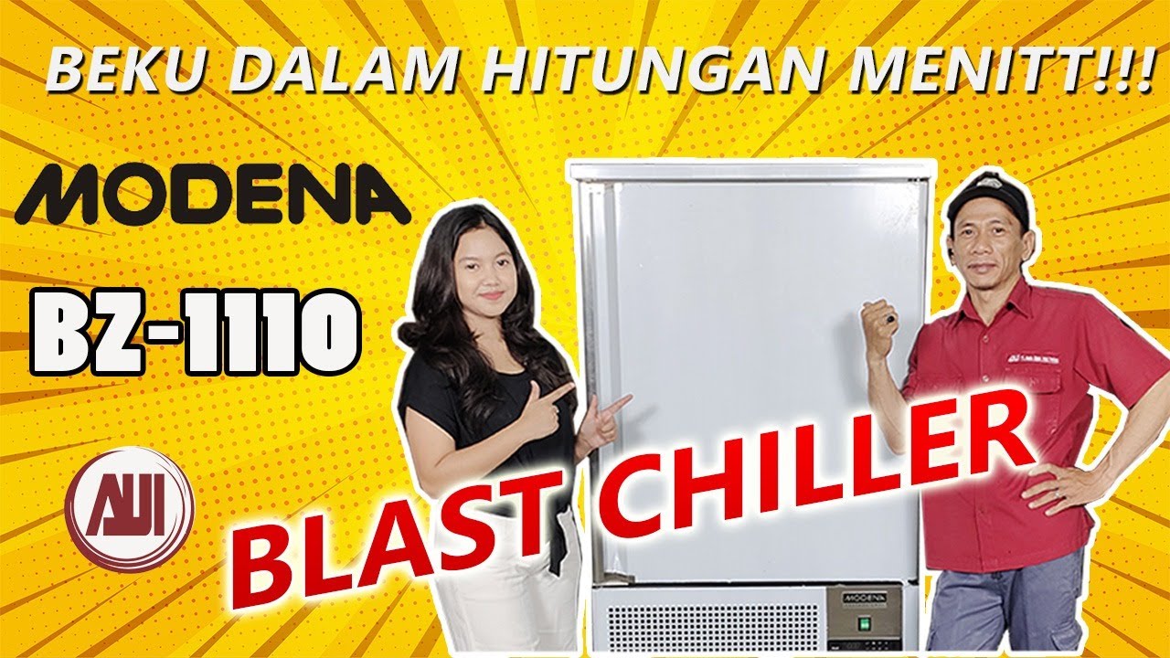 Blast Chiller & Shock Freezer Modena BZ 1110 Indonesia | Mesin Penurun Suhu Makanan Secepat Kilat!!