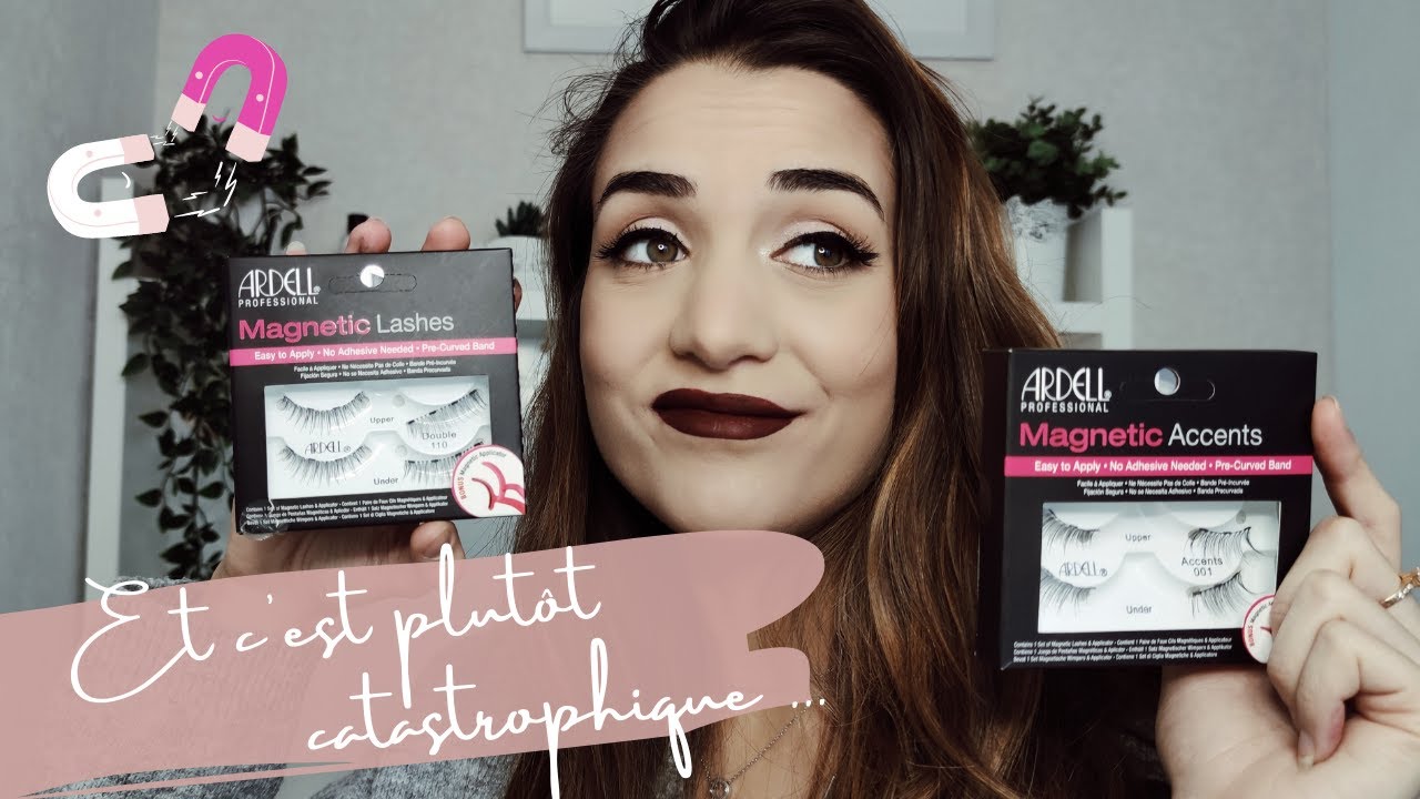 JE TESTE LES FAUX CILS MAGNÉTIQUES 🧲