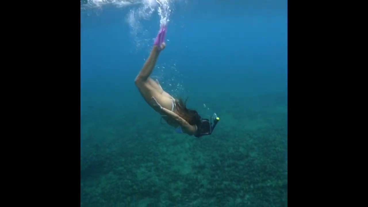 Masker Snorkeling Full Face Thenice M2100 In Action