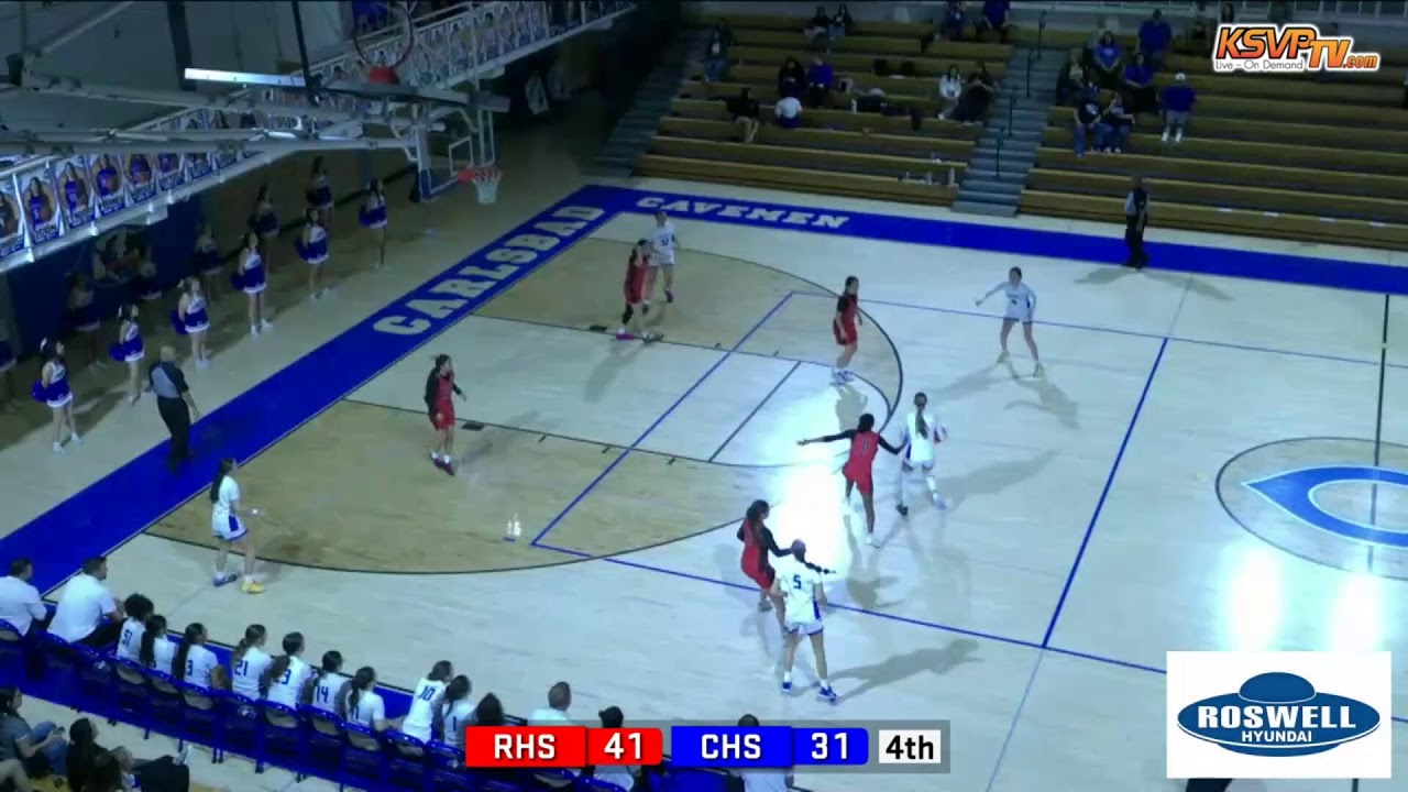 Dist. 4-5A Tournament: Roswell Girls @ Carlsbad