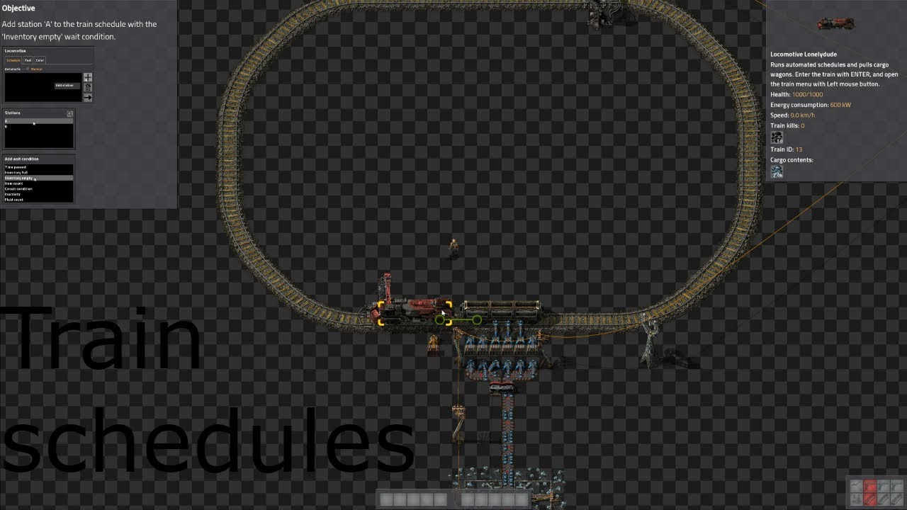 Train Schedules | Factorio | Eps 22