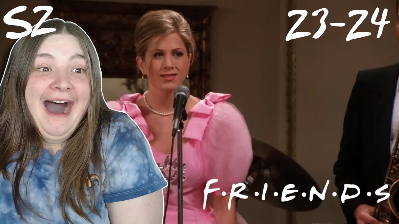 RACHEL CRASHES A WEDDING - Let's Watch: F.R.I.E.N.D.S. - [S2]E23-24 [Season Finale]