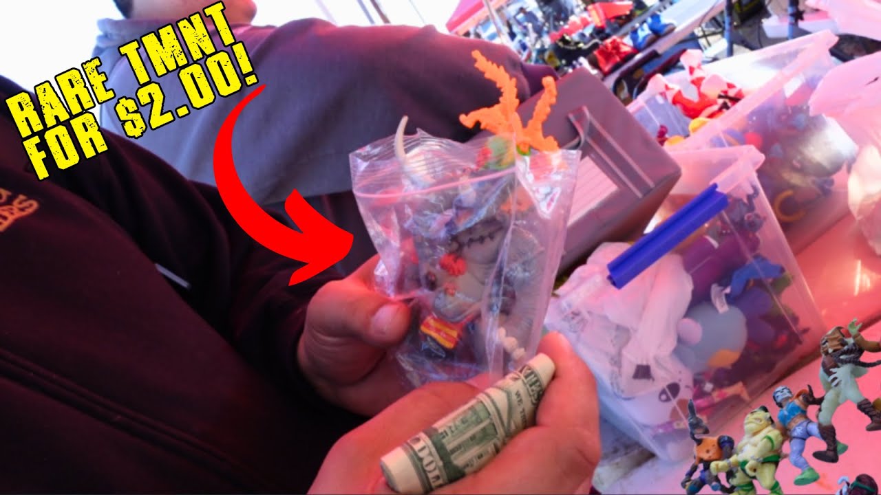 We scored BIG at the flea market with VINTAGE TOYS!