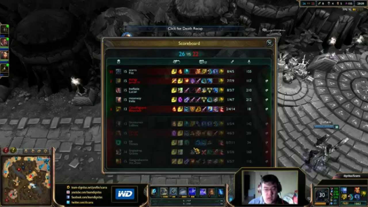 Scarra Mid Fizz vs Leblanc | Diamond 1 Ranked Solo Queue