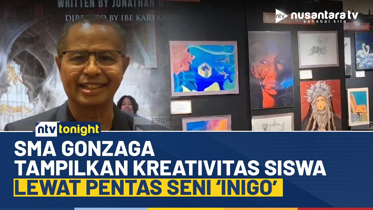 Siswa SMA Gonzaga Gelar Pagelaran Seni “Inigo” sebagai Wujud Deep Learning | NTV TONIGHT