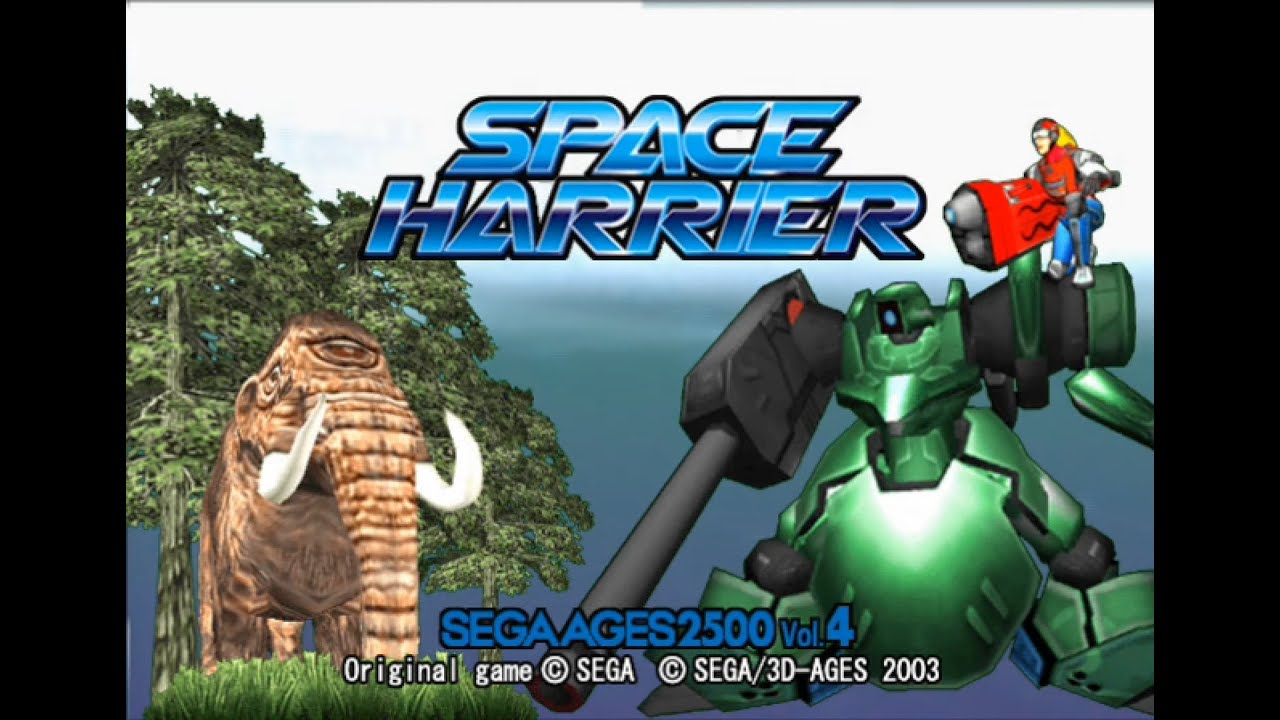 PS2 Longplay [122] Sega Ages 2500 Series Vol. 04: Space Harrier (JP)