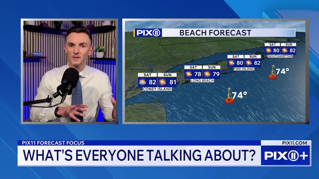Beach Weekend Forecast, Rain Chances Return Next Week | PIX11 Forecast Focus