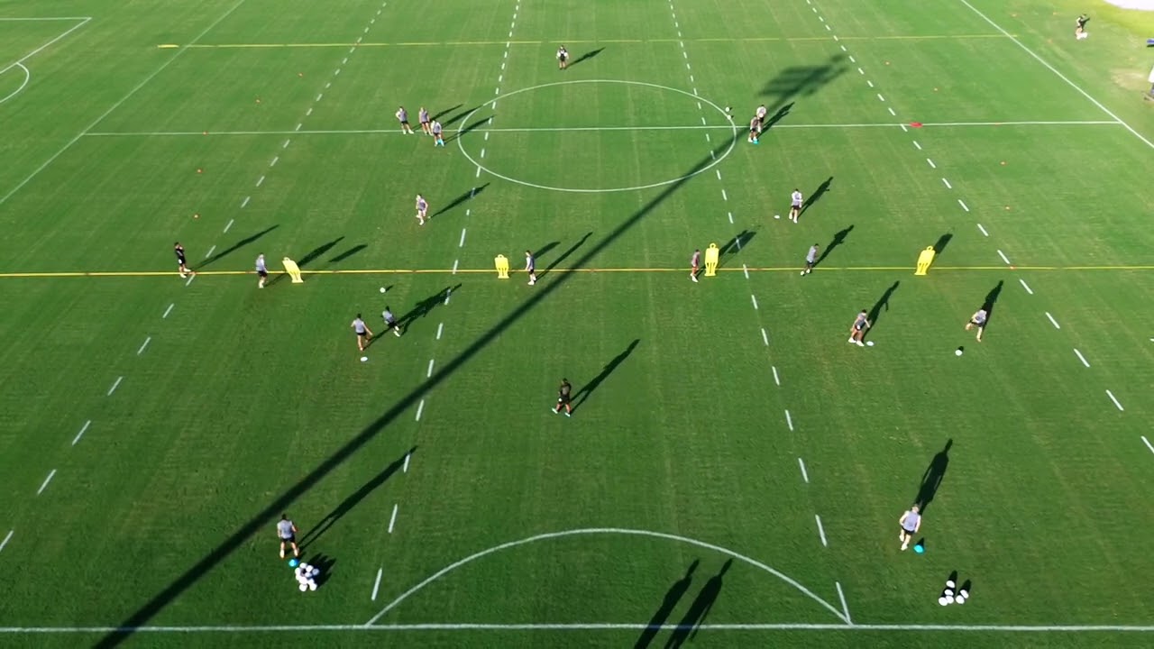 Ruedas de pases #4 / Circle passing drills #4