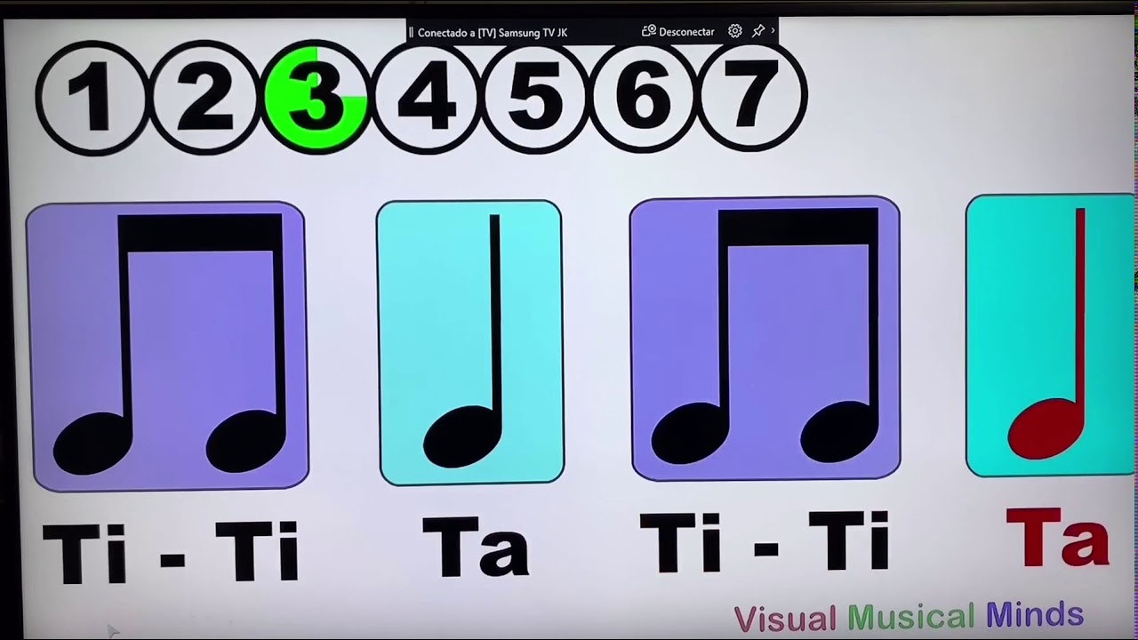 7 EJERCICIOS con frases rítmicas de TA y TITI