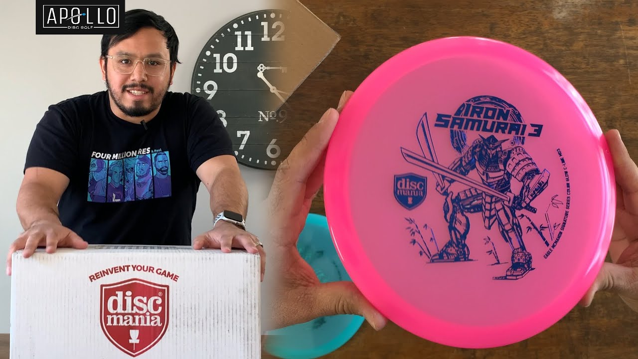 Discmania Iron Samurai 3 IMPRESSIONS and THROWS w/ Stock MD3