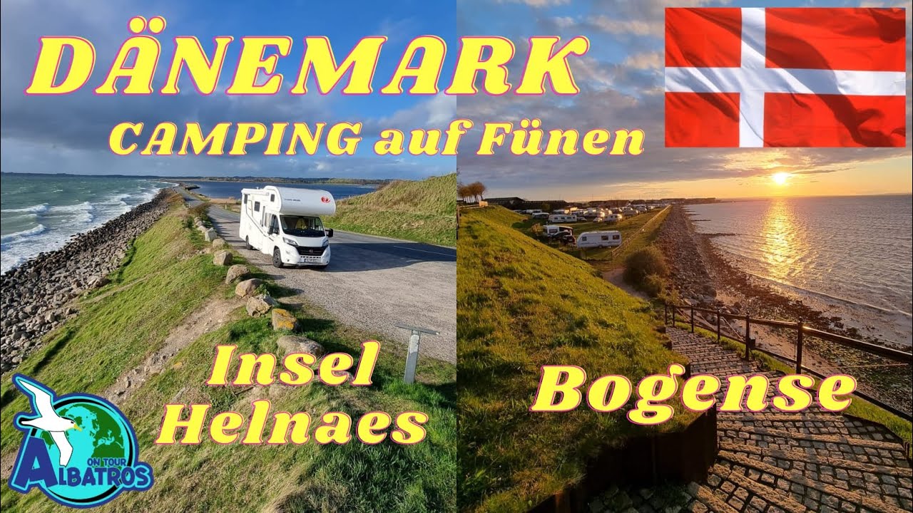 DÄNEMARK, Camping auf FÜNEN / FYN / Insel Helnaes / Bogense / Wohnmobil Eura Mobil Activa One 690