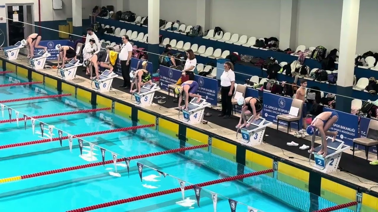 Okul Sporları İstanbul iLi 50m.Serbest 🥈🥇