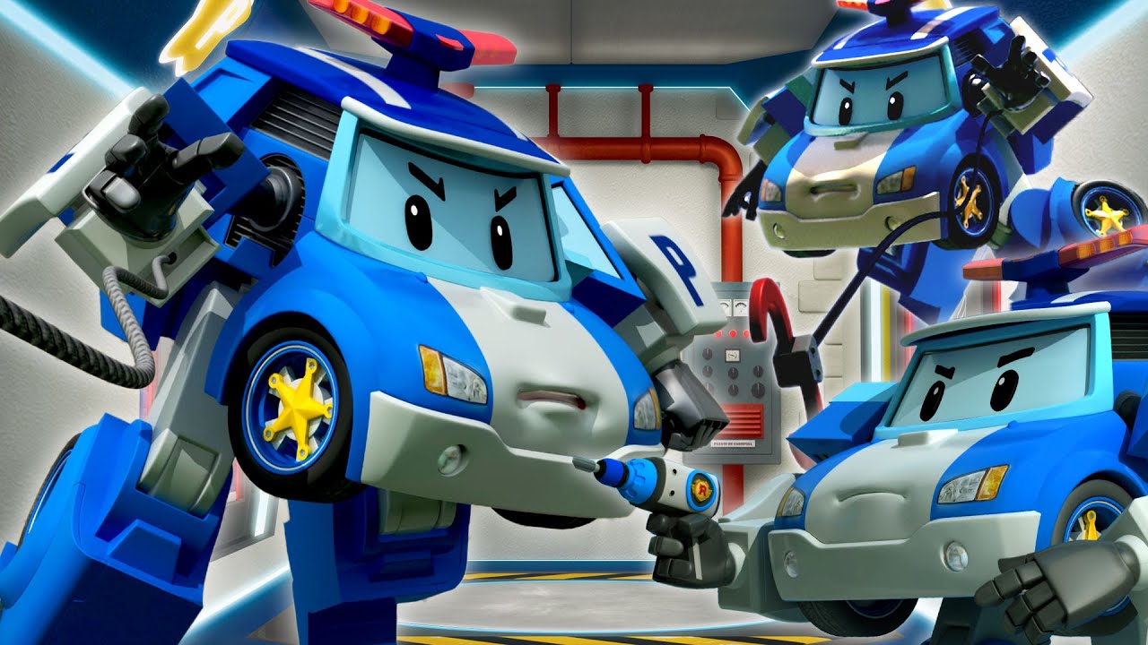Colección de Herramientas de Rescate | POLI Ver. | Equipo de Rescate│Robocar POLI TV español