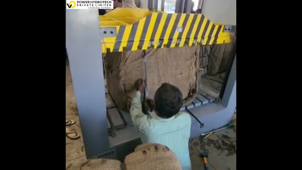 JUTE BAG BALING PRESS