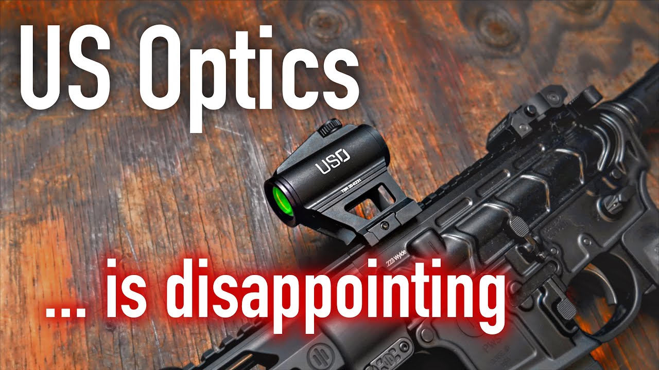 US Optics (USO) TSR-1X Red Dot Review