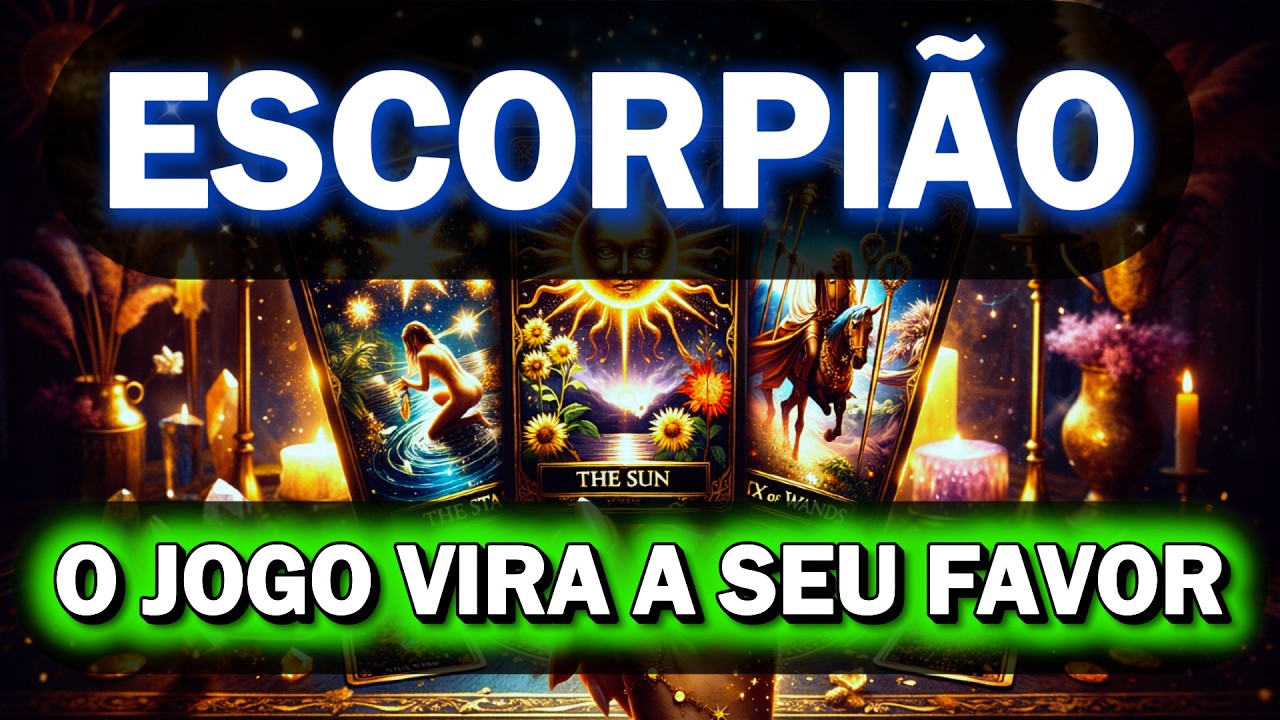 ESCORPIÃO💲✨️ISSO VAI TE SURPREENDER!!! O UNIVERSO TOMOU UMA DECISÃO E DECRETOU SUA VITÓRIA🍀✨🙏