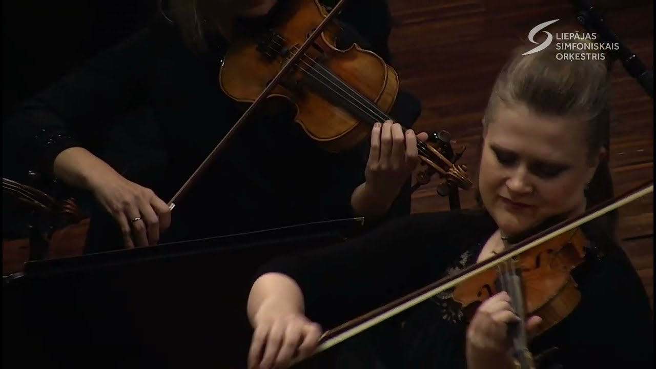 Sibelius Violin Concerto, I.Allegro moderato, Paula Šūmane - violin