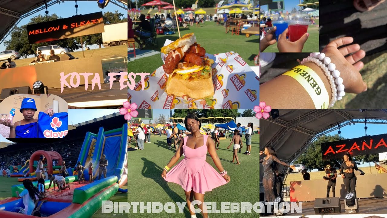 Birthday celebration🩷 GRWM | Benoni Kota Fest | Cleaning | South African YouTuber 