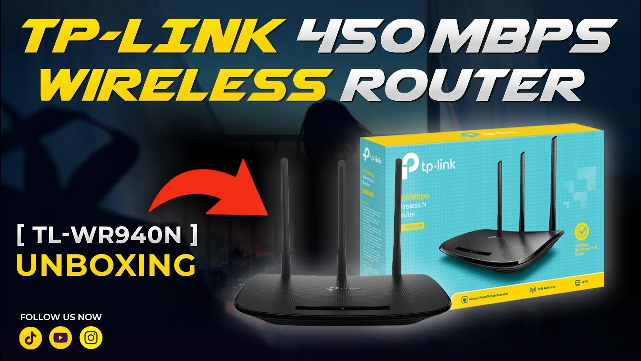 TP-Link Wi-Fi Routers 📶 | Wireless 450Mbps Routers - Unboxing