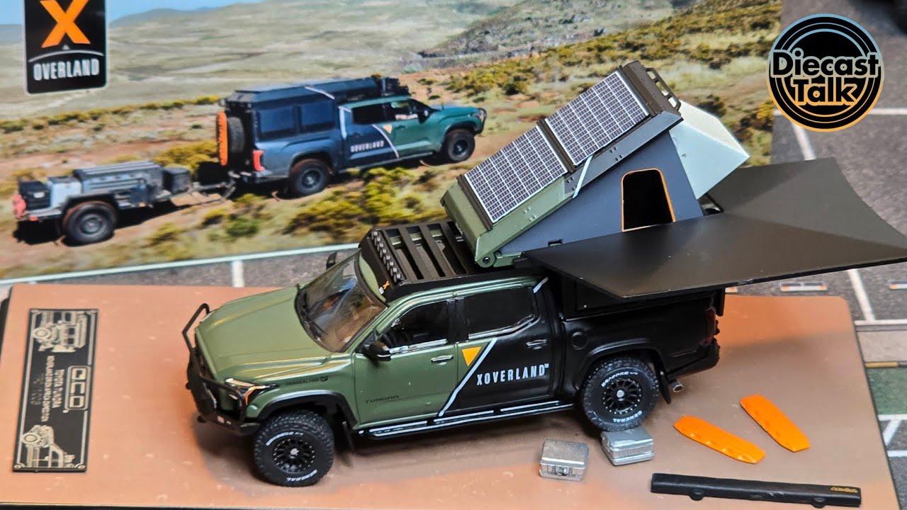 Эксклюзив Diecast Talk! Очень реалистичная Toyota Tundra Xoverland в масштабе 1/64. Есть что улуч...